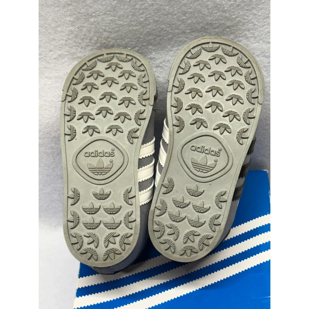 Adidas Originals Samoa CF I Infant Grey Black Sneakers C77881 Size 6K